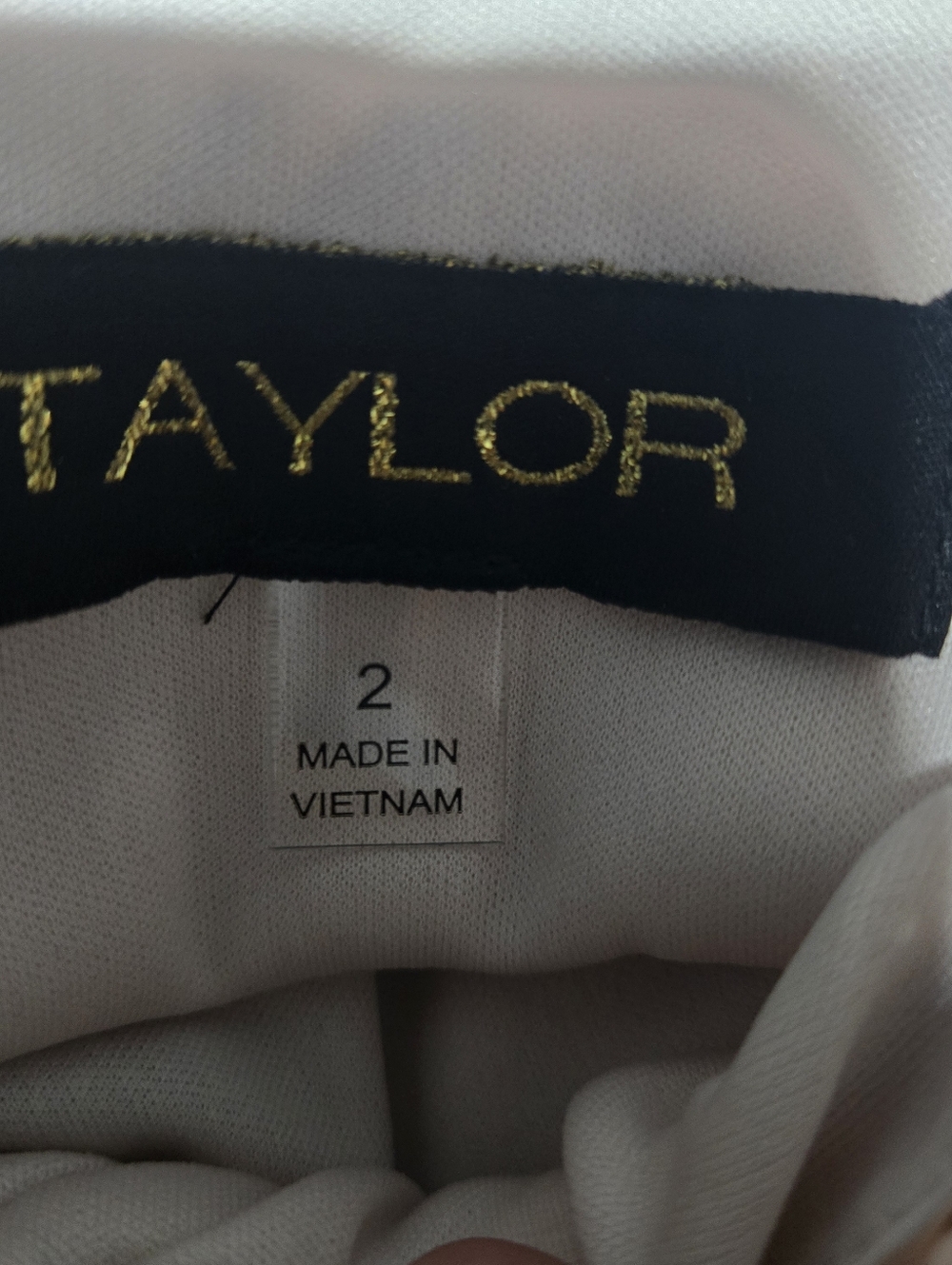 Taylor Size 2 Rose Gold Sequin Formal Strappy Fitted Dress, Rose Detail NWT - Picture 3 of 10